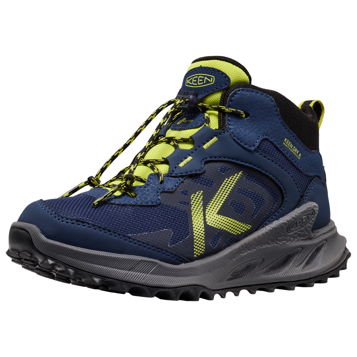 KEEN Y Zionic Mid WP Wander-/Trekkingschuhe halbhoch in BLAU