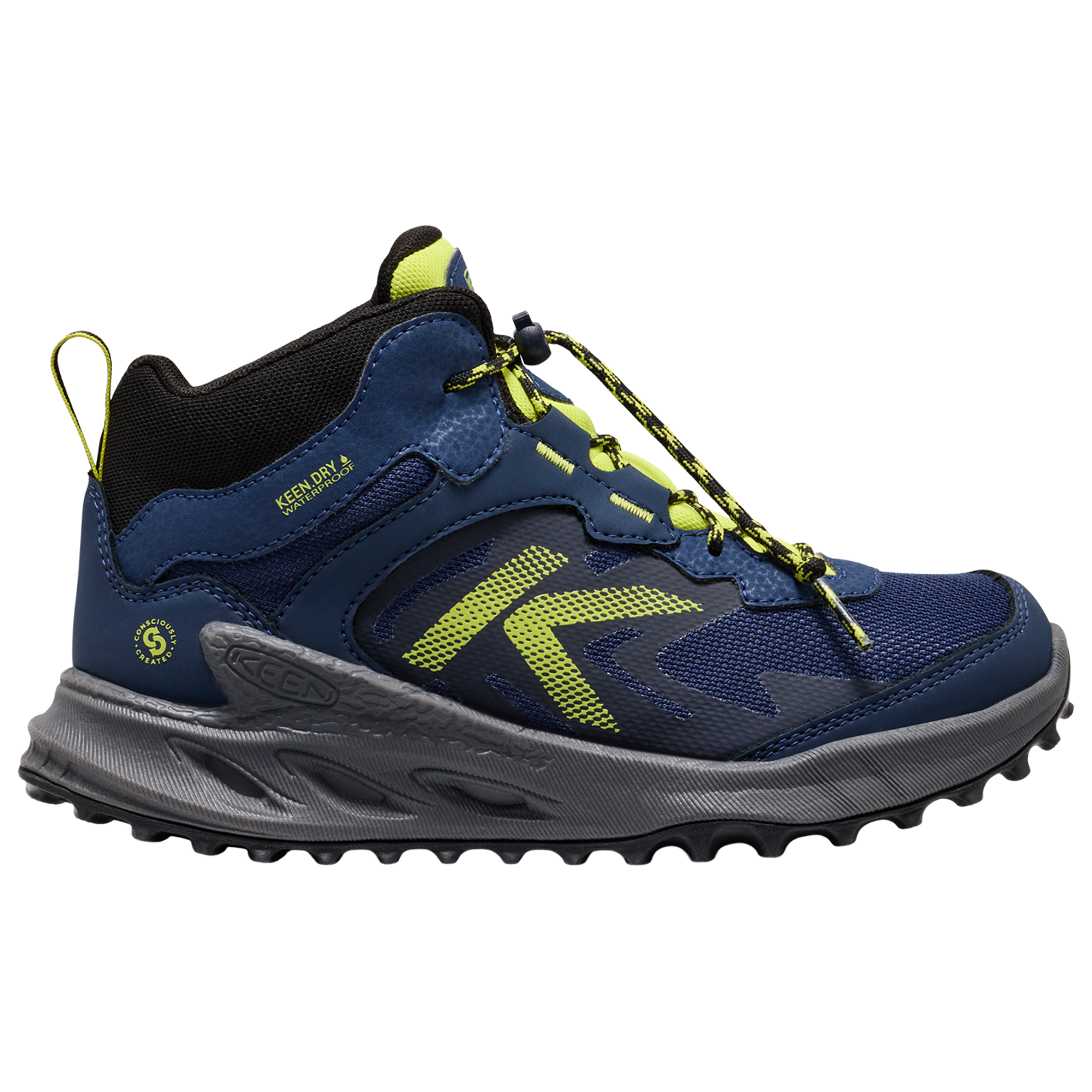KEEN Y Zionic Mid WP Wander-/Trekkingschuhe halbhoch in BLAU
