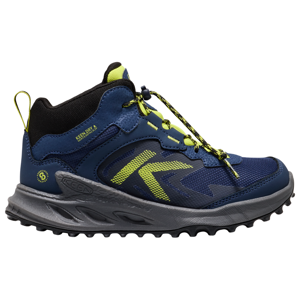 KEEN Y Zionic Mid WP Wander-/Trekkingschuhe halbhoch in BLAU