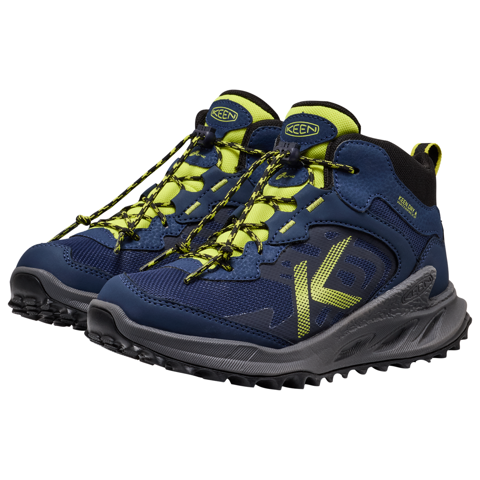 KEEN Y Zionic Mid WP Wander-/Trekkingschuhe halbhoch in BLAU