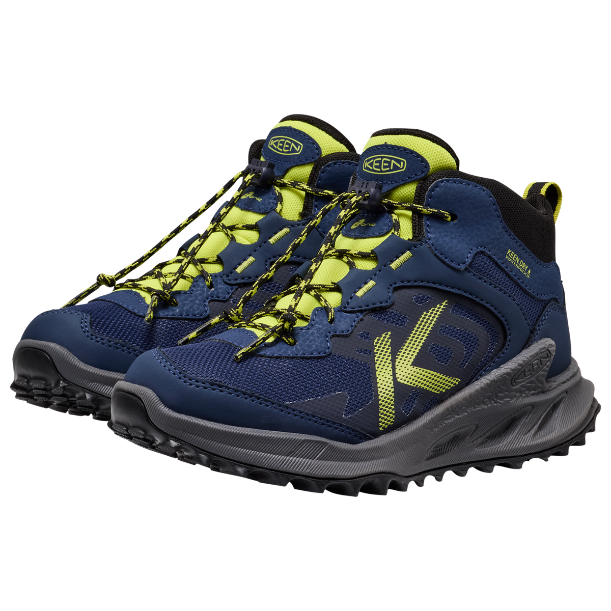 KEEN Y Zionic Mid WP Wander-/Trekkingschuhe halbhoch in BLAU