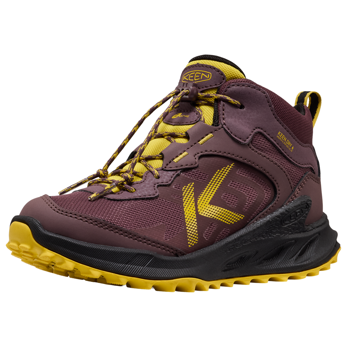 KEEN Y Zionic Mid WP Wander-/Trekkingschuhe halbhoch in BRAUN