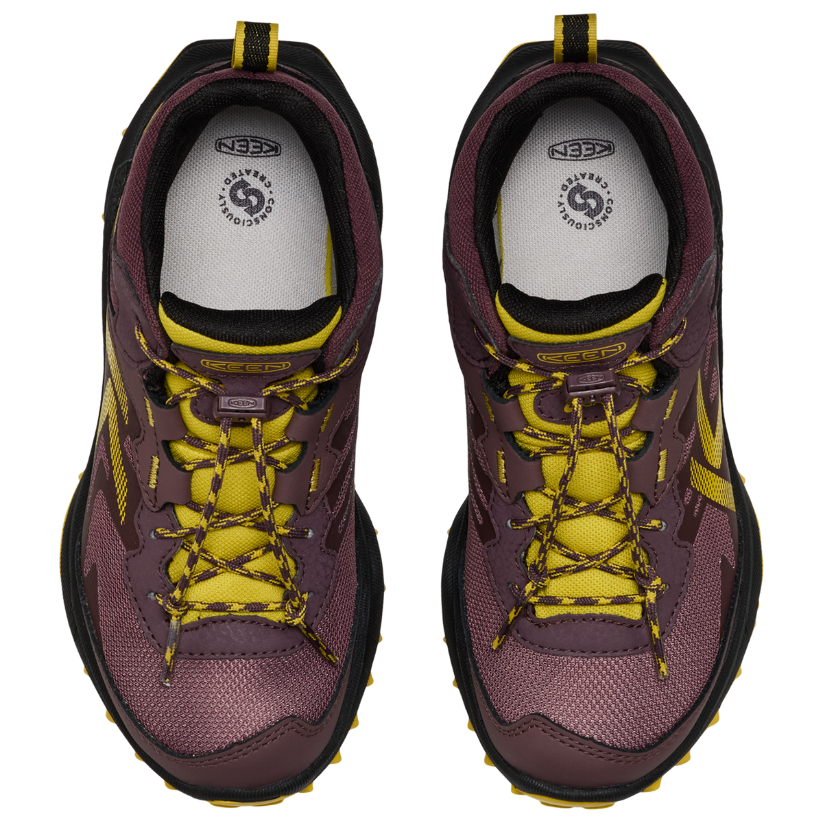 KEEN Y Zionic Mid WP Wander-/Trekkingschuhe halbhoch in BRAUN