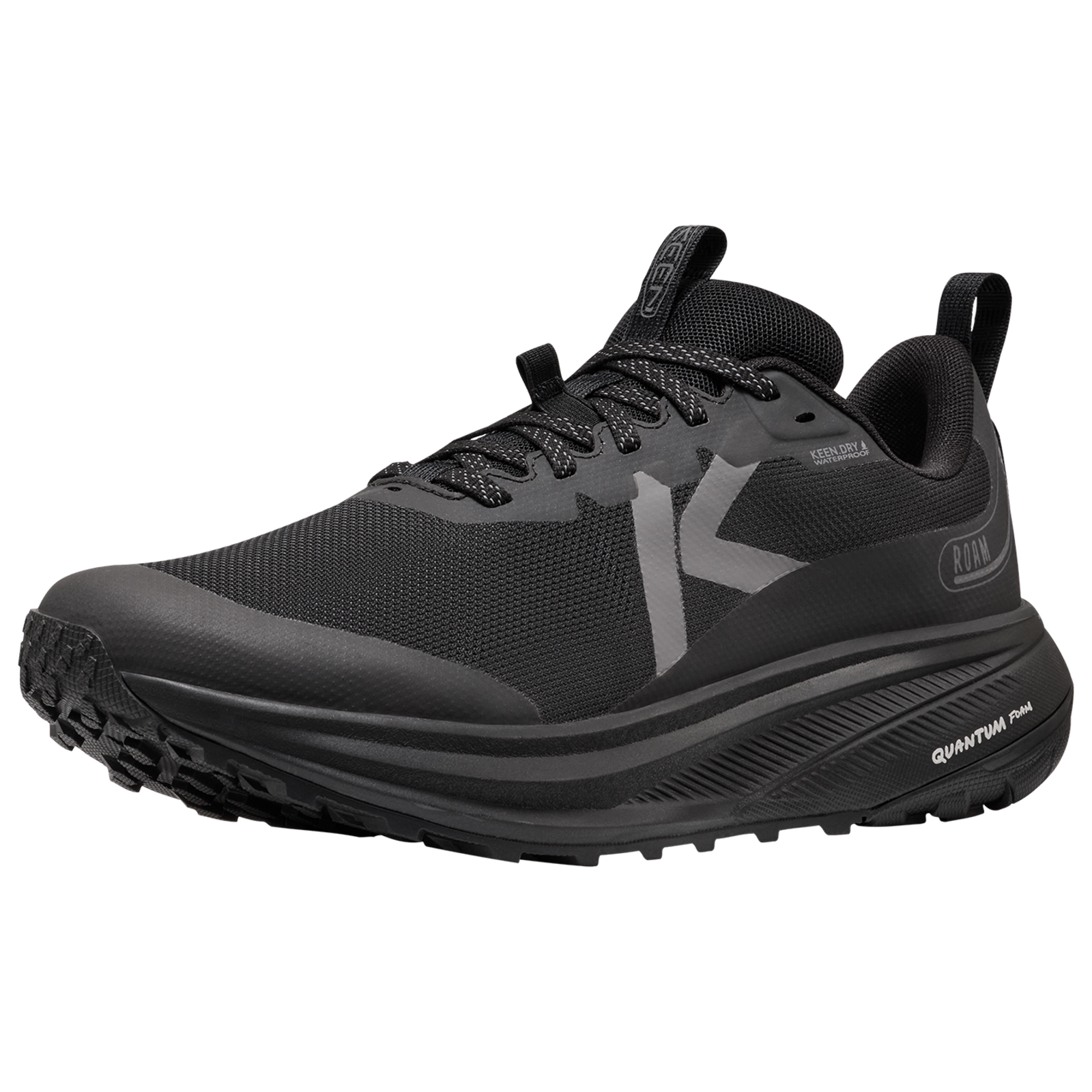 KEEN M Roam WP Trailrunningschuhe in SCHWARZ