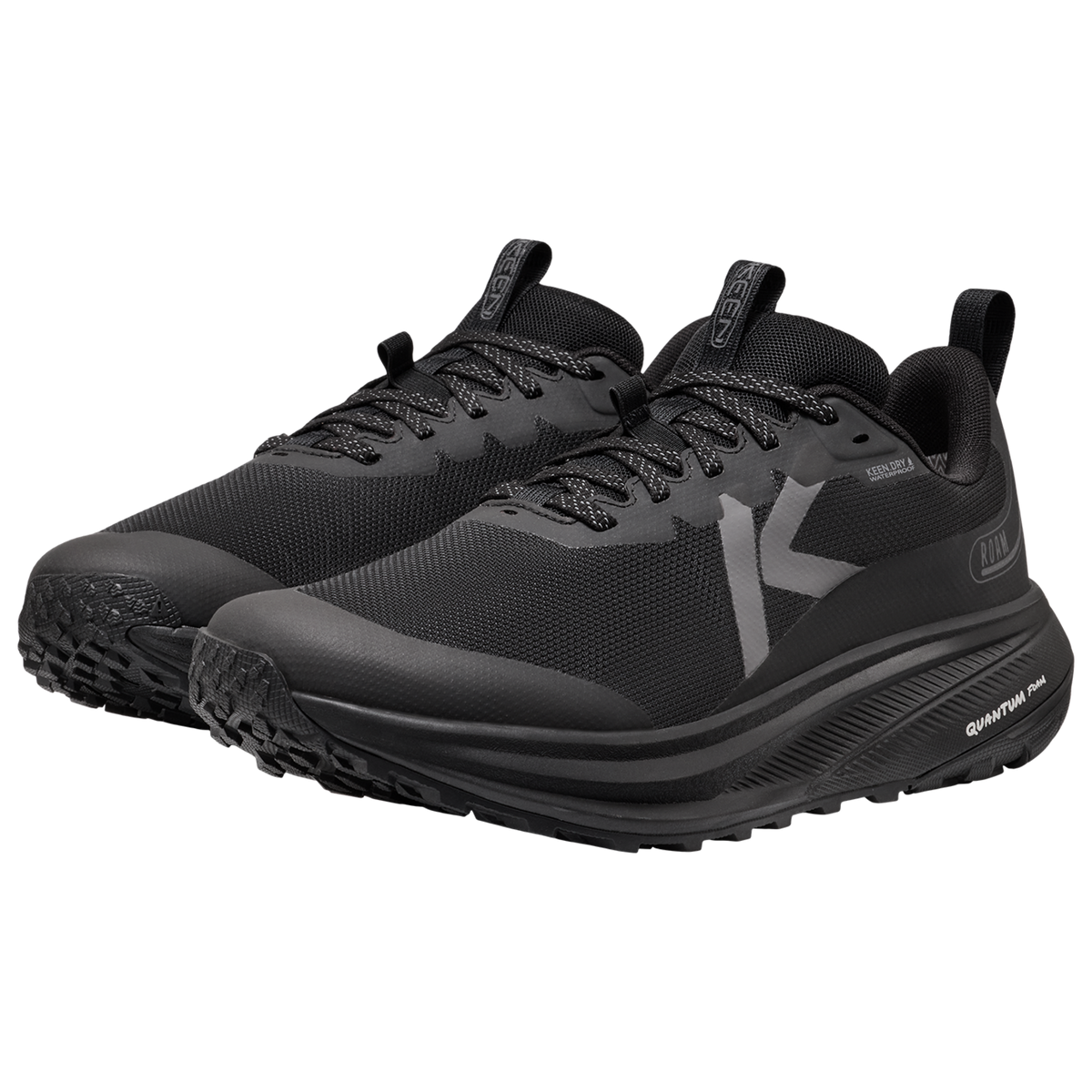 KEEN M Roam WP Trailrunningschuhe in SCHWARZ