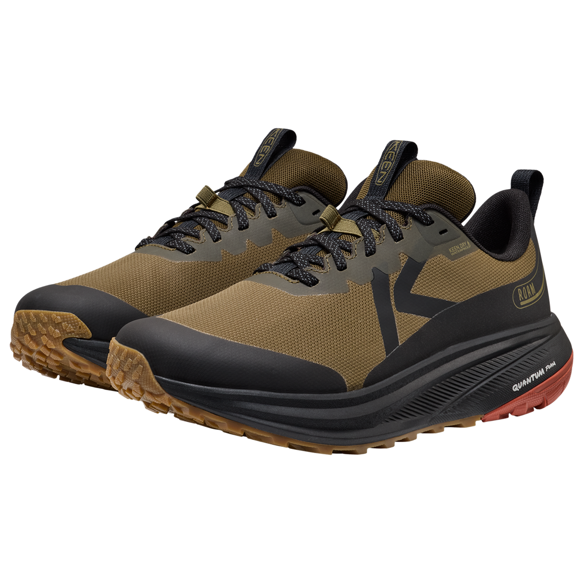 KEEN M Roam WP Trailrunningschuhe in BRAUN
