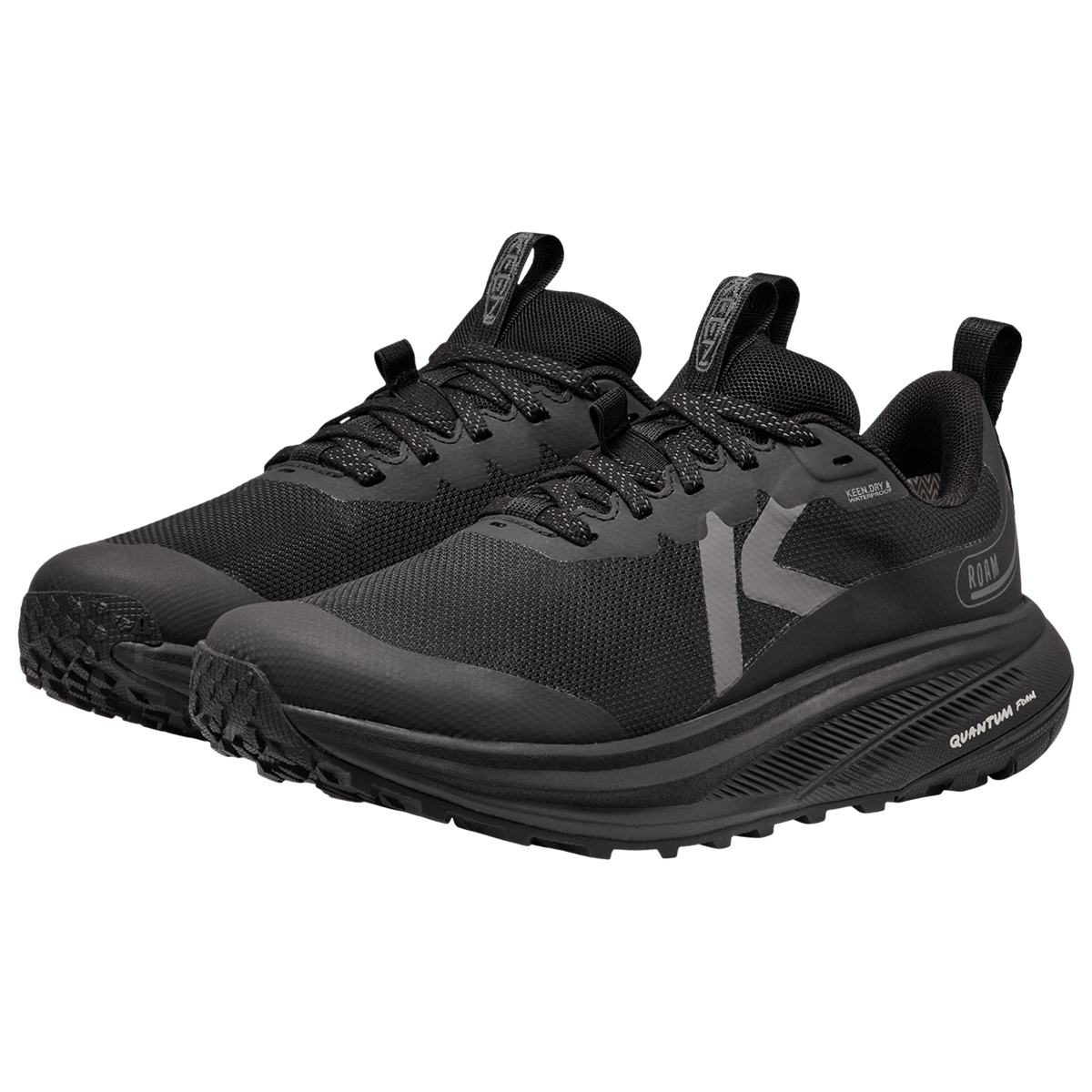 KEEN W Roam WP Trailrunningschuhe in SCHWARZ