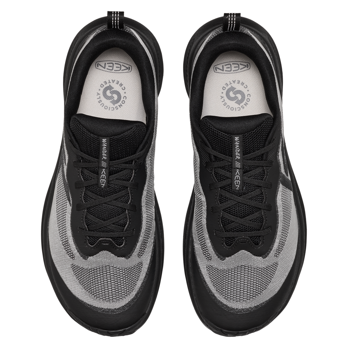 KEEN M Wander Trailrunningschuhe in SCHWARZ