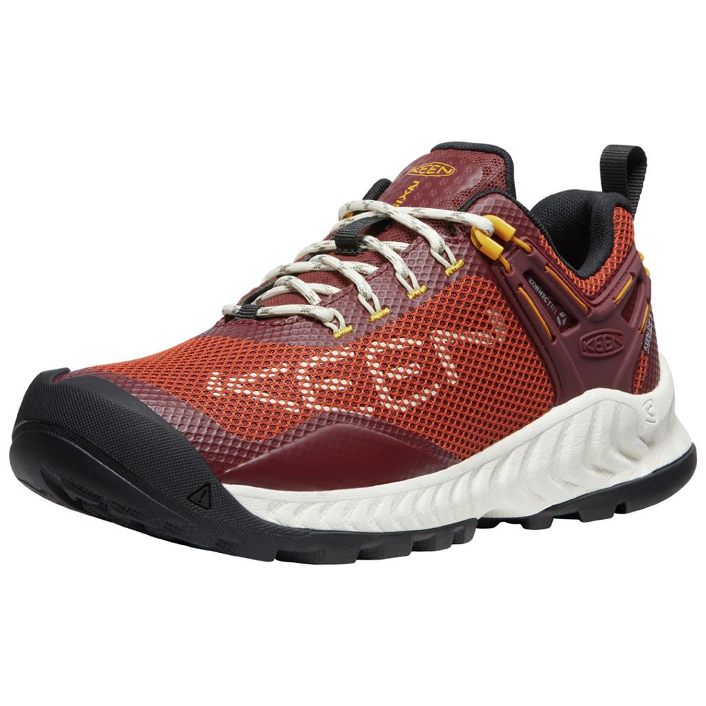 KEEN W Nxis Evo WP Wander-/Trekkingschuhe tief in ROT