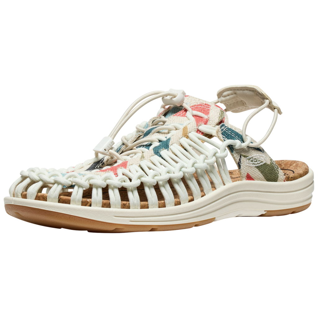KEEN A Uneek II Convertible Canvas Freizeitsandalen in BEIGE