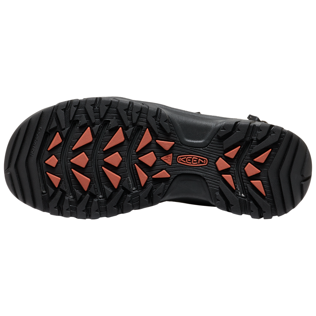 KEEN M Targhee III Open Toe Sandal Trekkingsandalen in GRAU