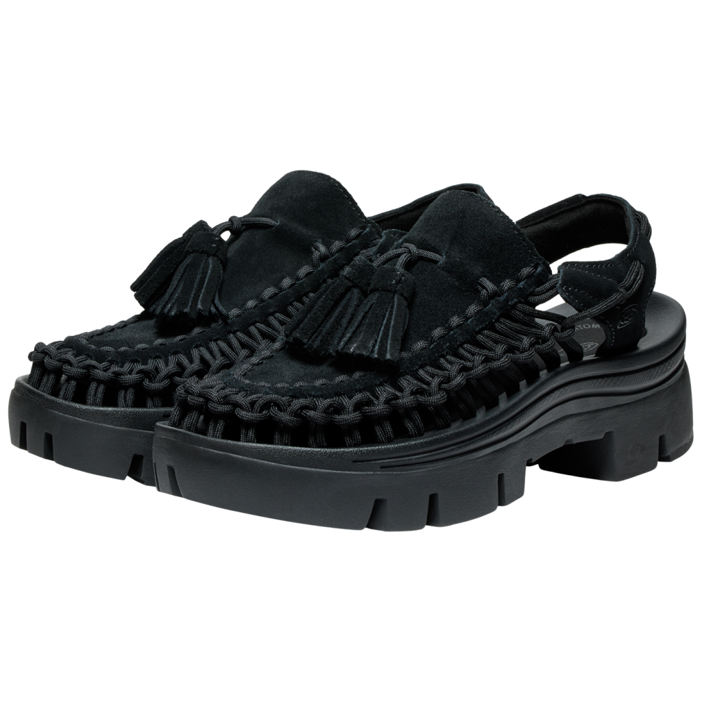 KEEN A Uneek PLT Tassell Freizeitsandalen in SCHWARZ