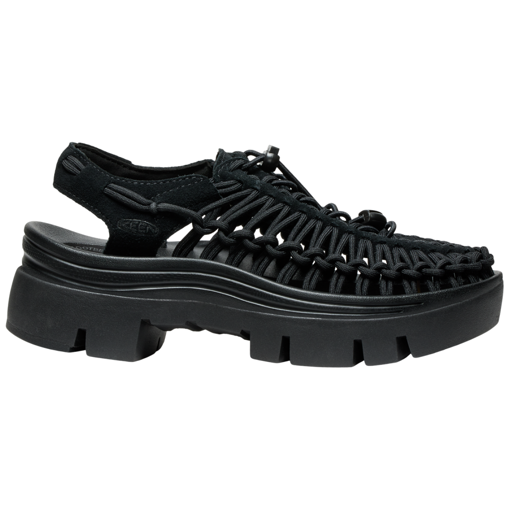 KEEN A Uneek PLT Freizeitsandalen in SCHWARZ