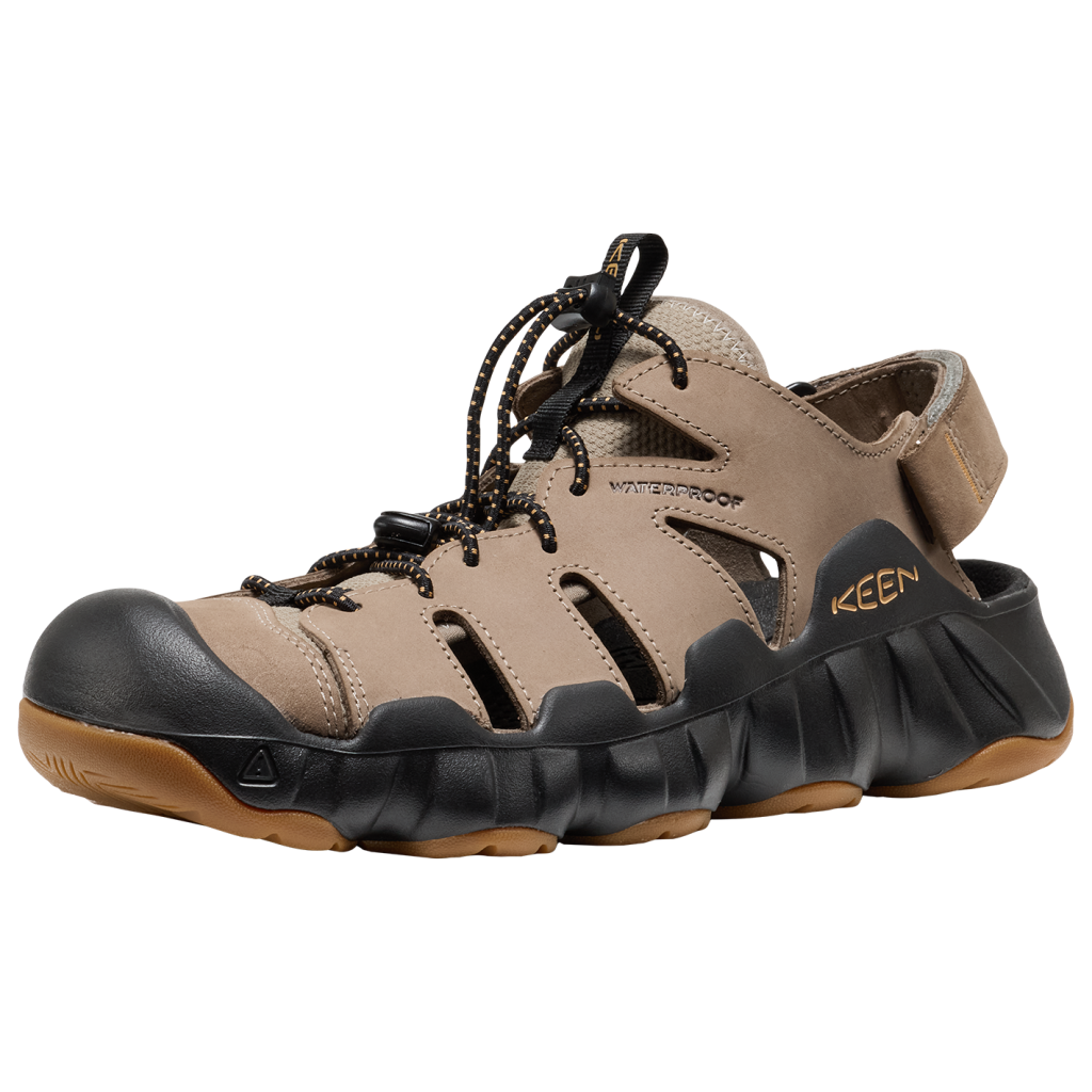 KEEN M Hyperport Leather Fisherman Trekkingsandalen in BEIGE
