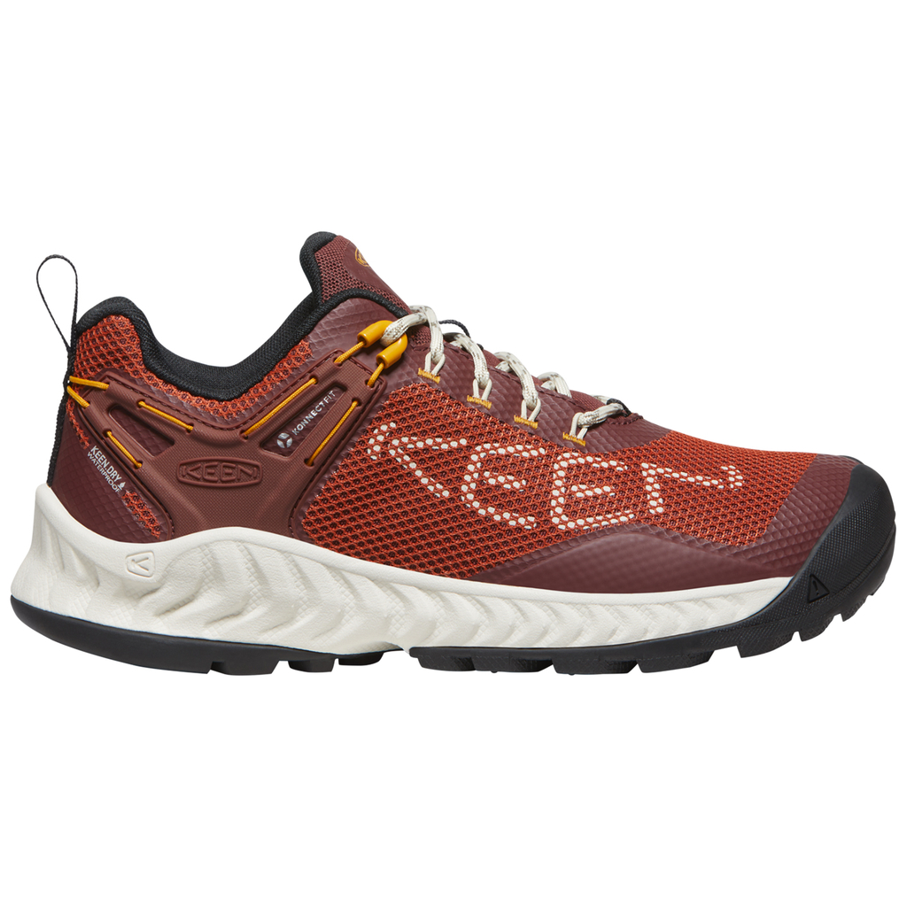 KEEN W Nxis Evo WP Wander-/Trekkingschuhe tief in ROT