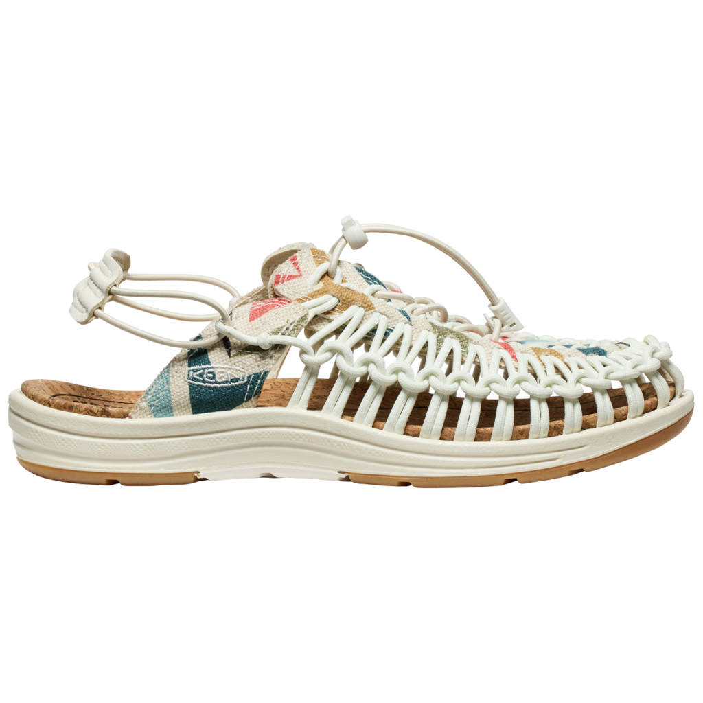 KEEN A Uneek II Convertible Canvas Freizeitsandalen in BEIGE