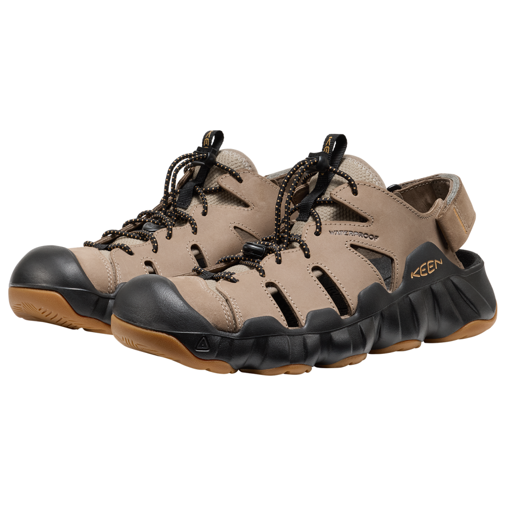 KEEN M Hyperport Leather Fisherman Trekkingsandalen in BEIGE