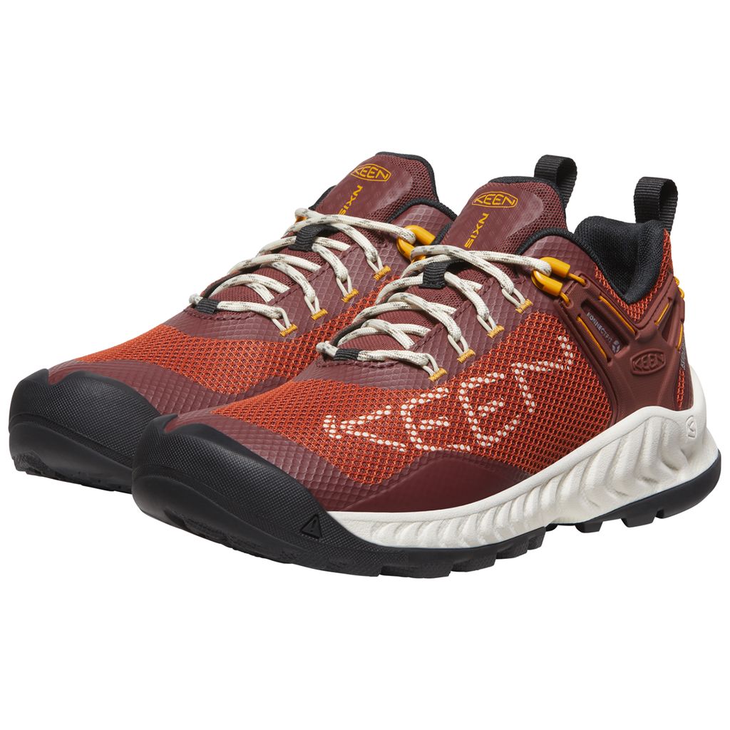 KEEN W Nxis Evo WP Wander-/Trekkingschuhe tief in ROT