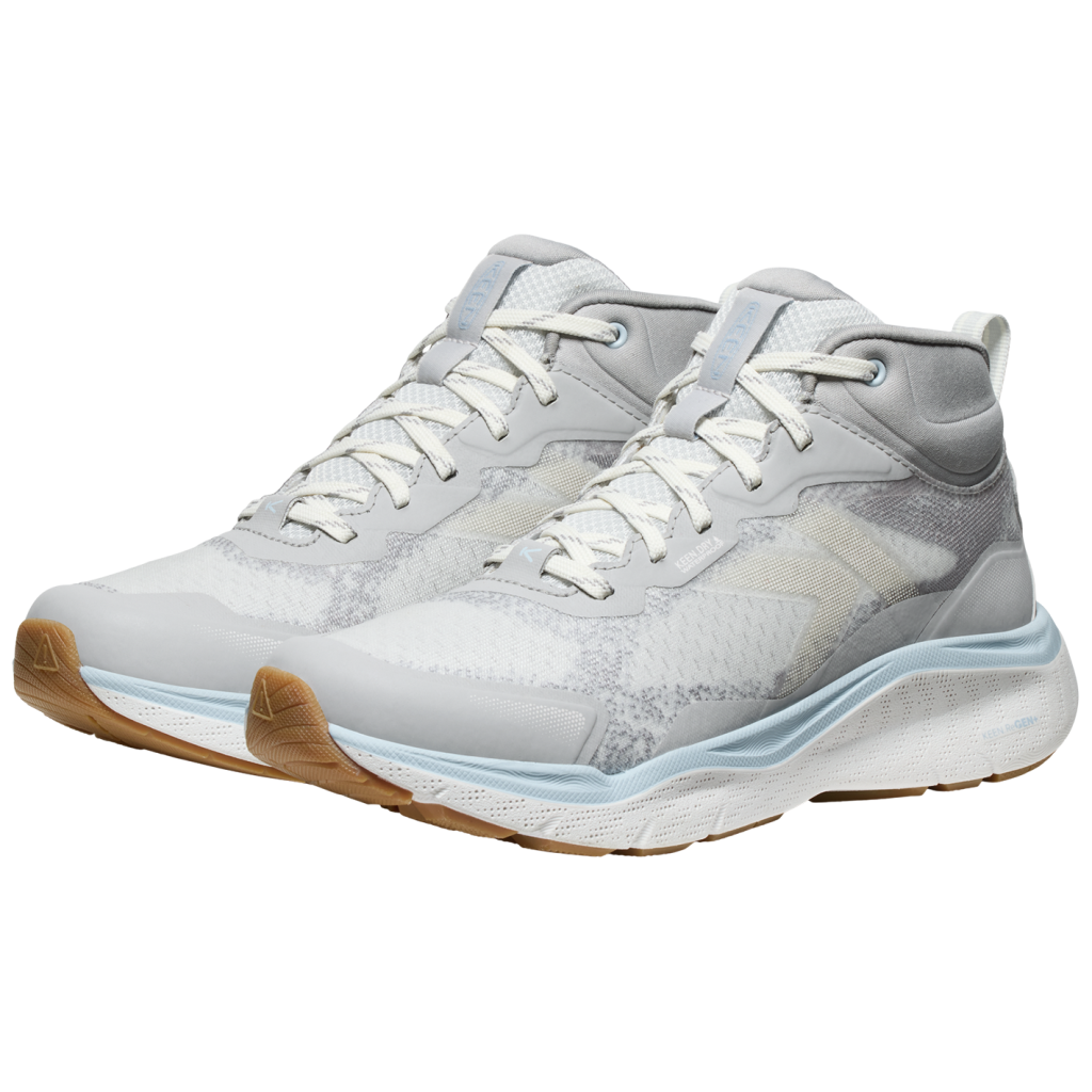 KEEN W Leiki Mid WP Wander-/Trekkingschuhe halbhoch in GRAU