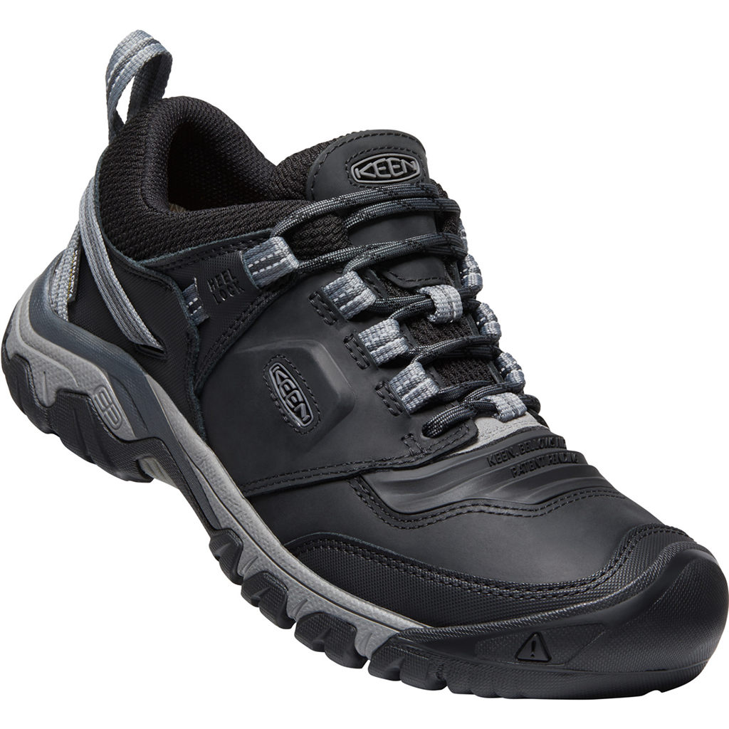 KEEN M Ridge Flex WP Wander-/Trekkingschuhe tief in SCHWARZ