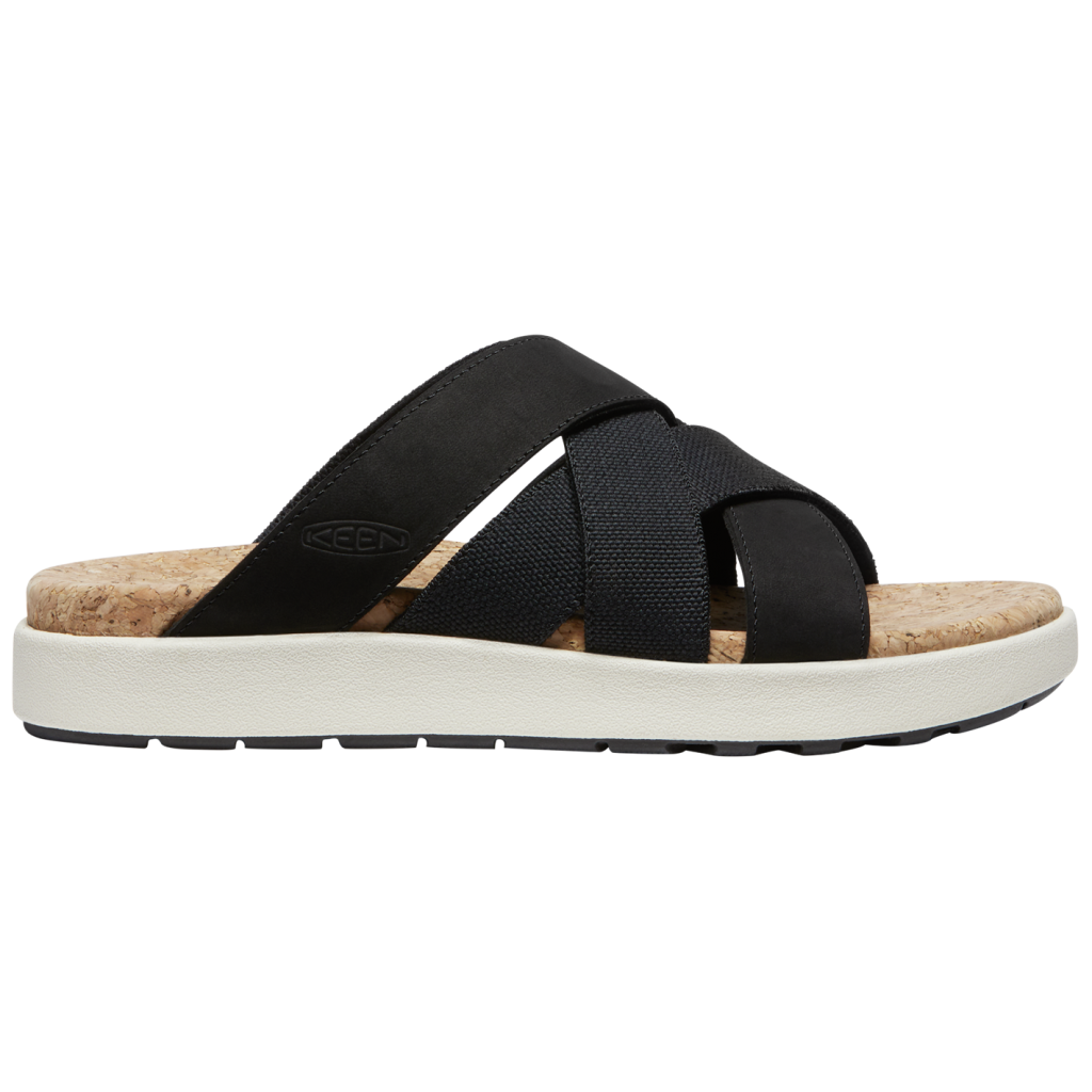 KEEN W Elle Mixed Slide Freizeitsandalen in SCHWARZ