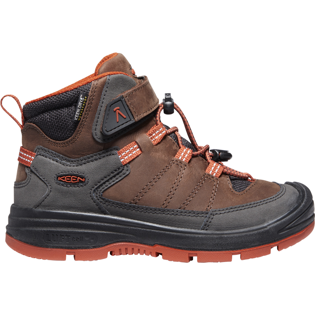 KEEN C Redwood Mid WP Wander-/Trekkingschuhe halbhoch in BRAUN