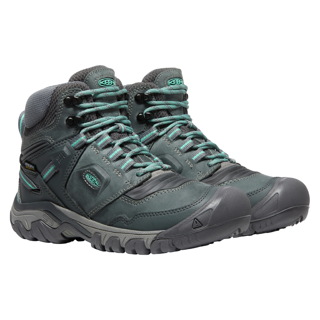 KEEN W Ridge Flex Mid WP Wander-/Trekkingschuhe halbhoch in GRAU