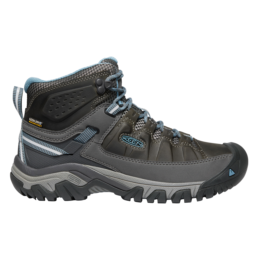 KEEN W Targhee III Mid WP Wander-/Trekkingschuhe halbhoch in GRAU