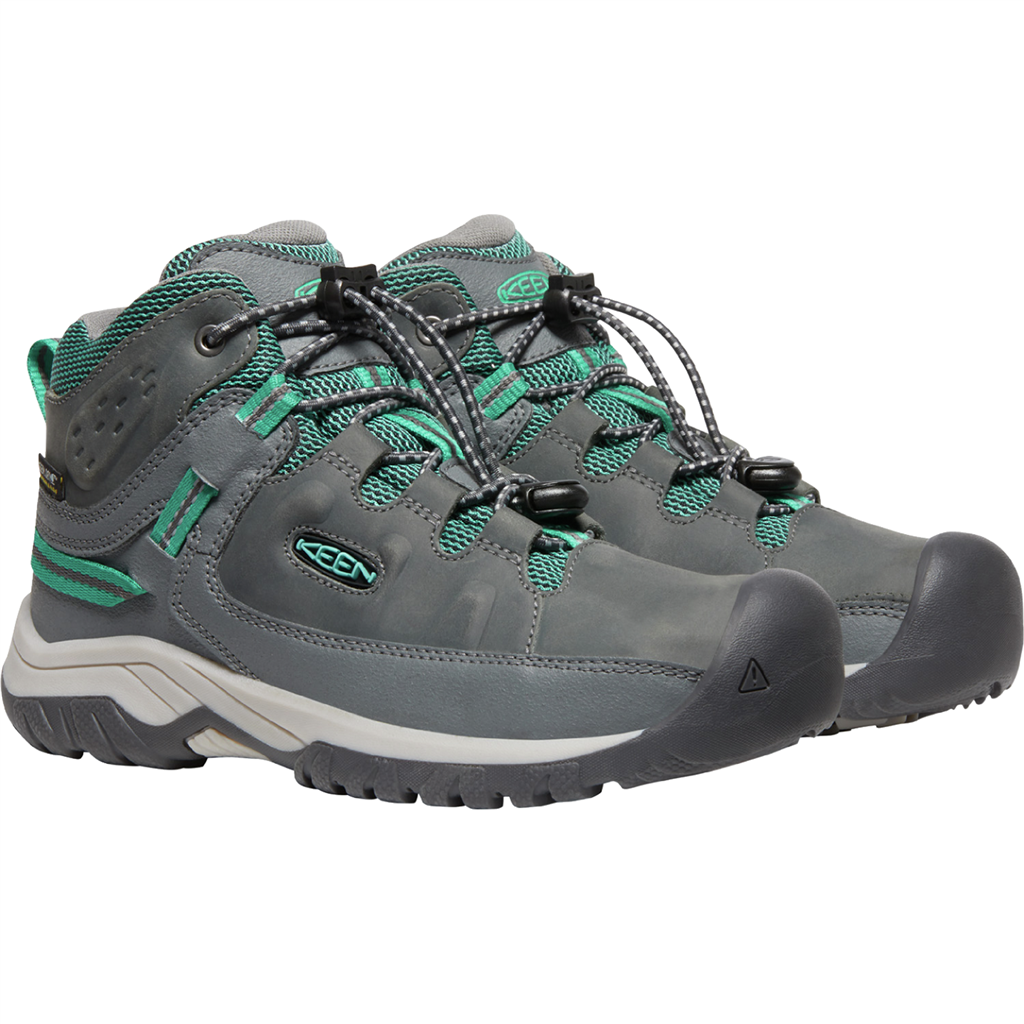 KEEN Y Targhee Mid WP Wander-/Trekkingschuhe halbhoch in GRAU