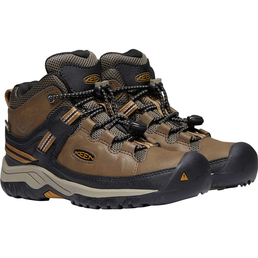 KEEN Y Targhee Mid WP Wander-/Trekkingschuhe halbhoch in BRAUN