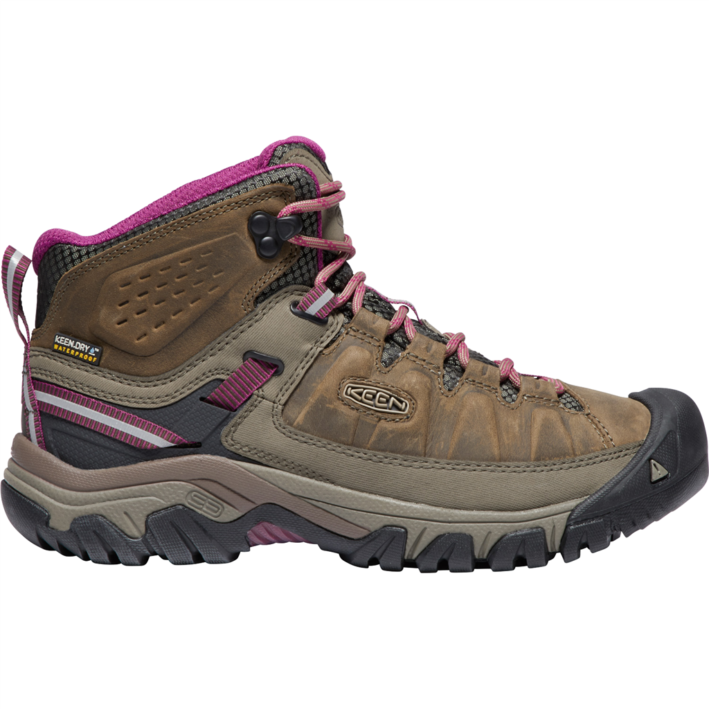 KEEN W Targhee III Mid WP Wander-/Trekkingschuhe halbhoch in BRAUN