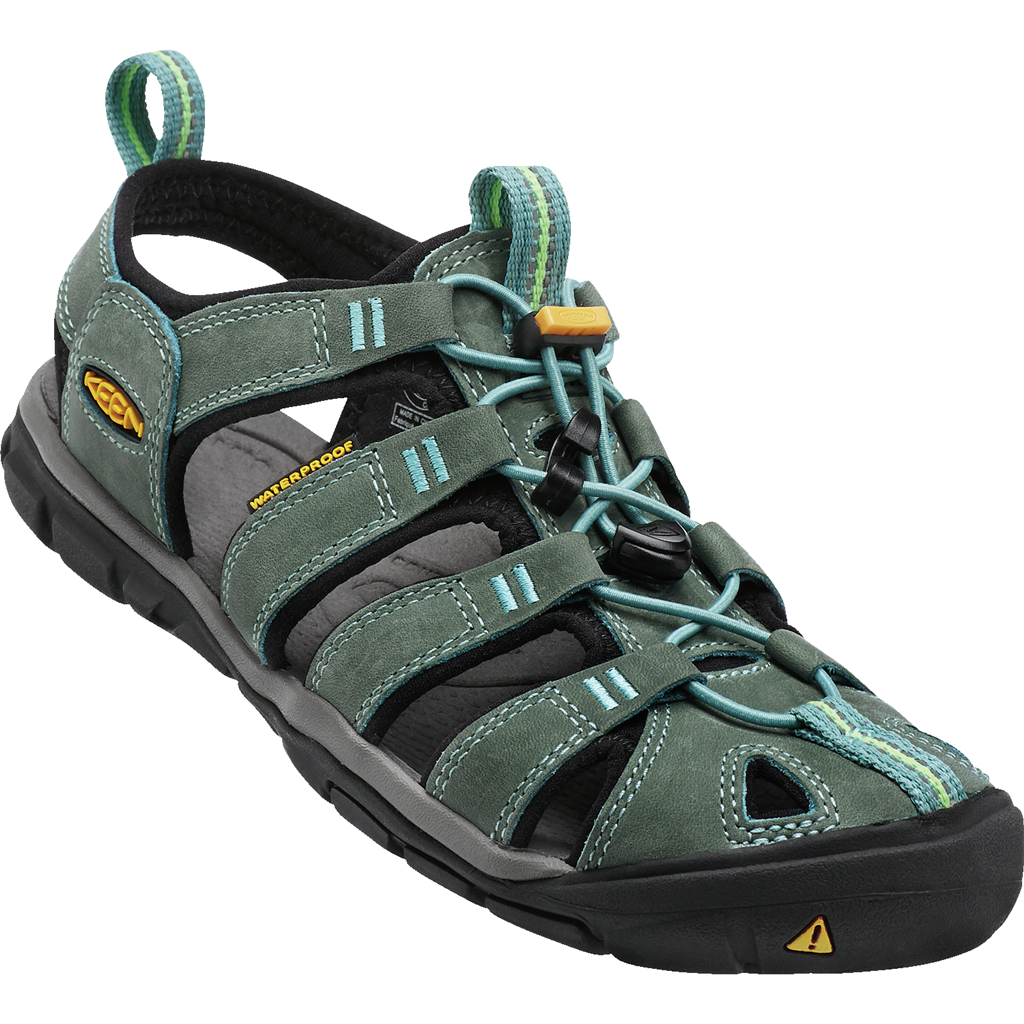 KEEN W Clearwater CNX Leather Trekkingsandalen in BLAU