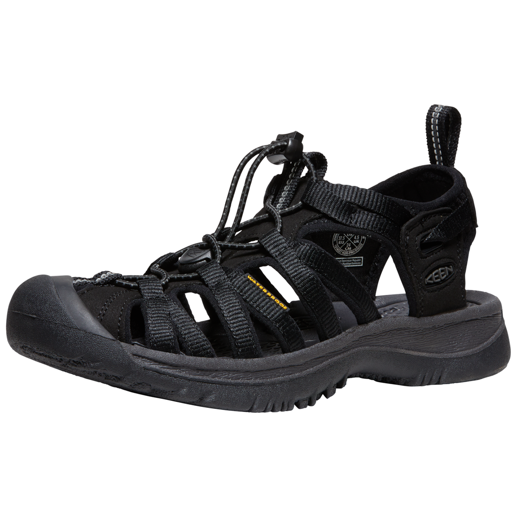 KEEN W Whisper Trekkingsandalen in SCHWARZ