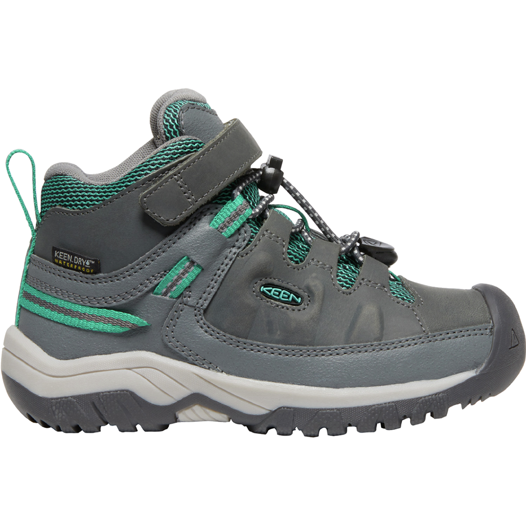 KEEN C Targhee Mid WP Wander-/Trekkingschuhe halbhoch in GRAU