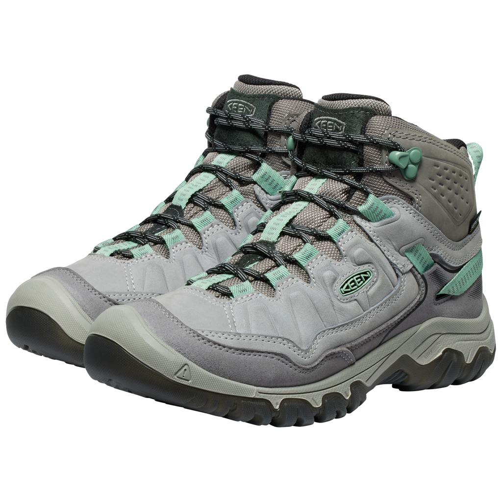 KEEN W Targhee IV Mid WP Wander-/Trekkingschuhe halbhoch in GRAU