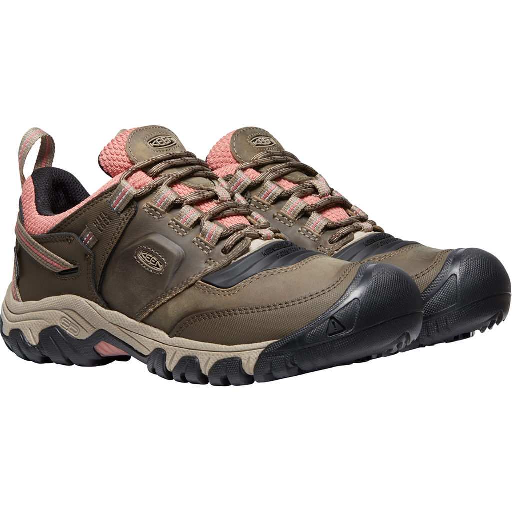 KEEN W Ridge Flex WP Wander-/Trekkingschuhe tief in BRAUN