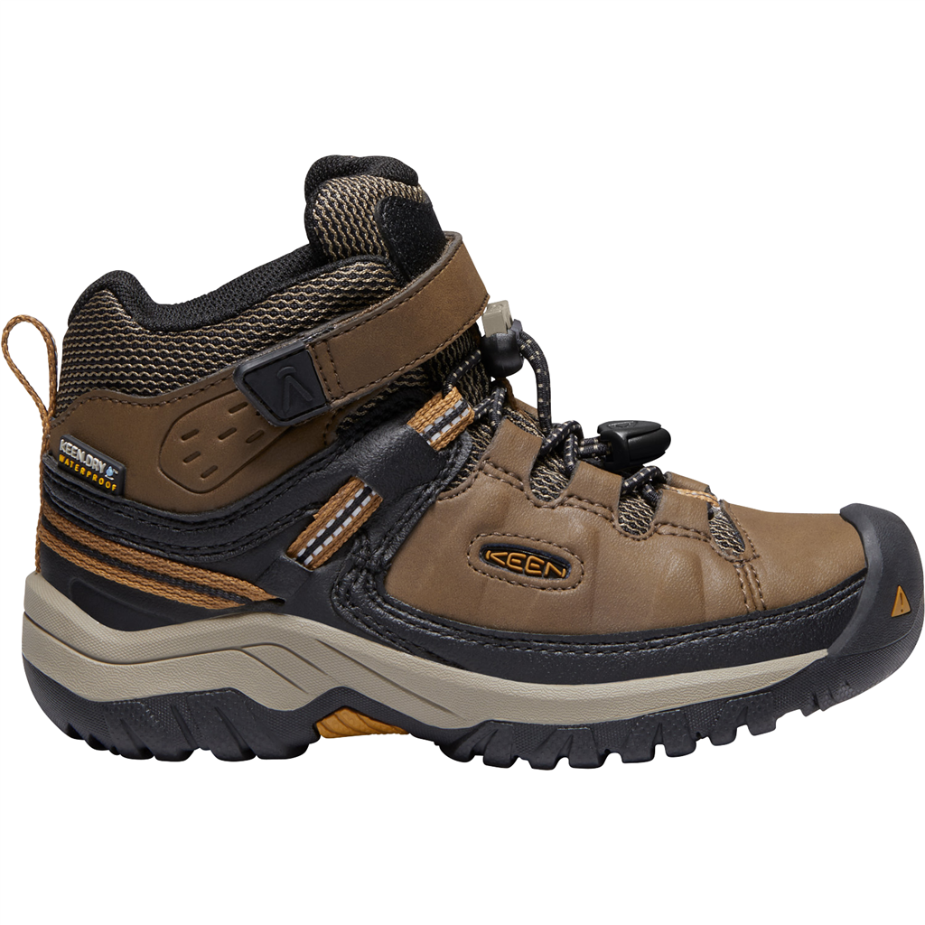 KEEN C Targhee Mid WP Wander-/Trekkingschuhe halbhoch in BRAUN