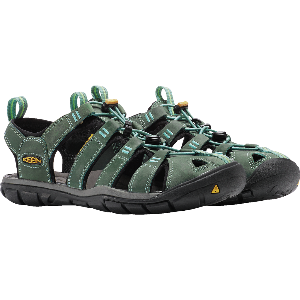 KEEN W Clearwater CNX Leather Trekkingsandalen in BLAU