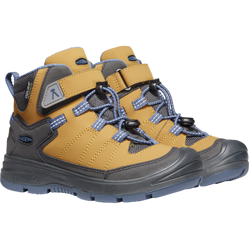 KEEN C Redwood Mid WP Wander-/Trekkingschuhe halbhoch in GELB