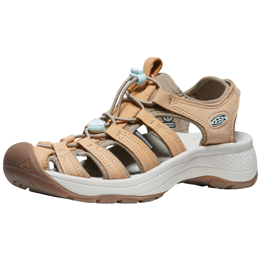 KEEN W Astoria West Leather Trekkingsandalen in BRAUN