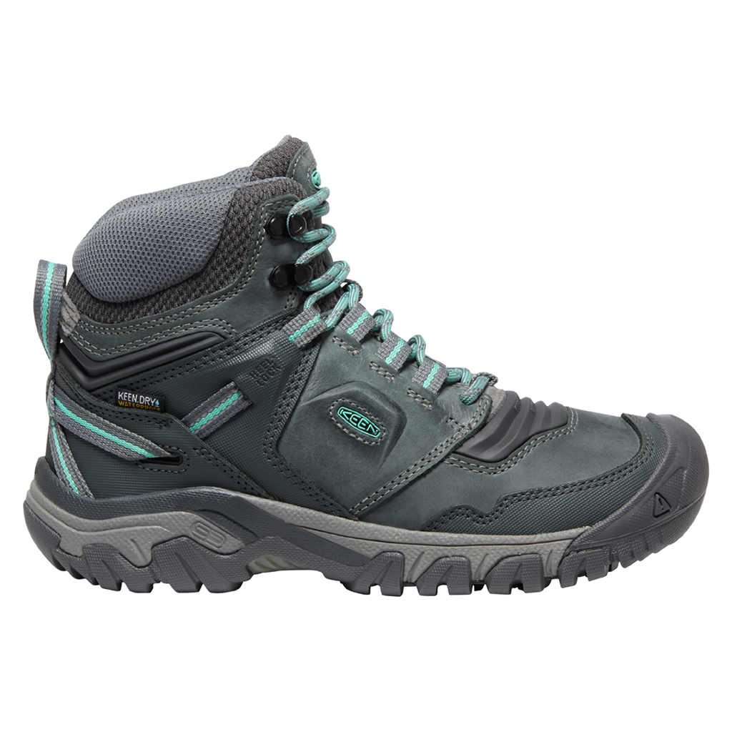 KEEN W Ridge Flex Mid WP Wander-/Trekkingschuhe halbhoch in GRAU