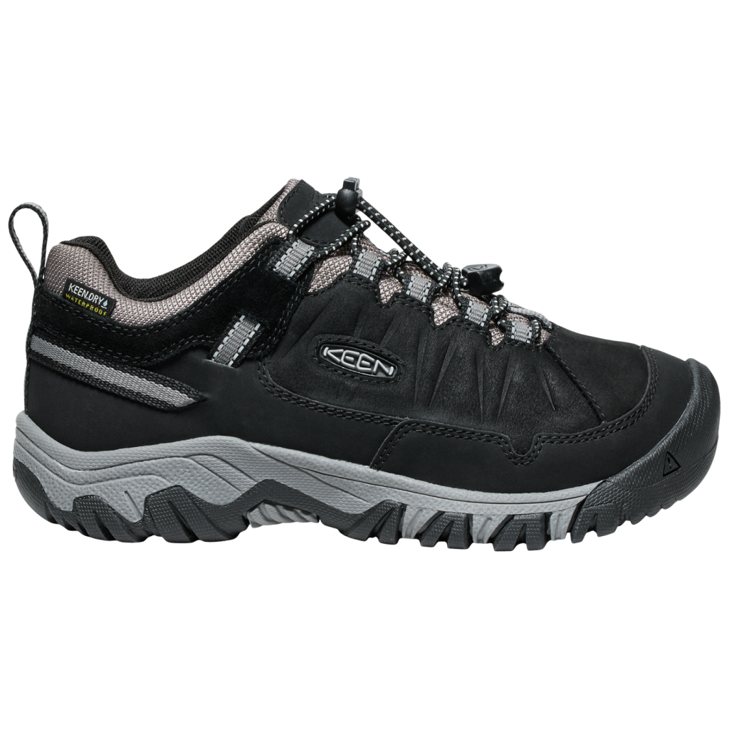 KEEN Y Targhee IV Low WP Wander-/Trekkingschuhe tief in SCHWARZ
