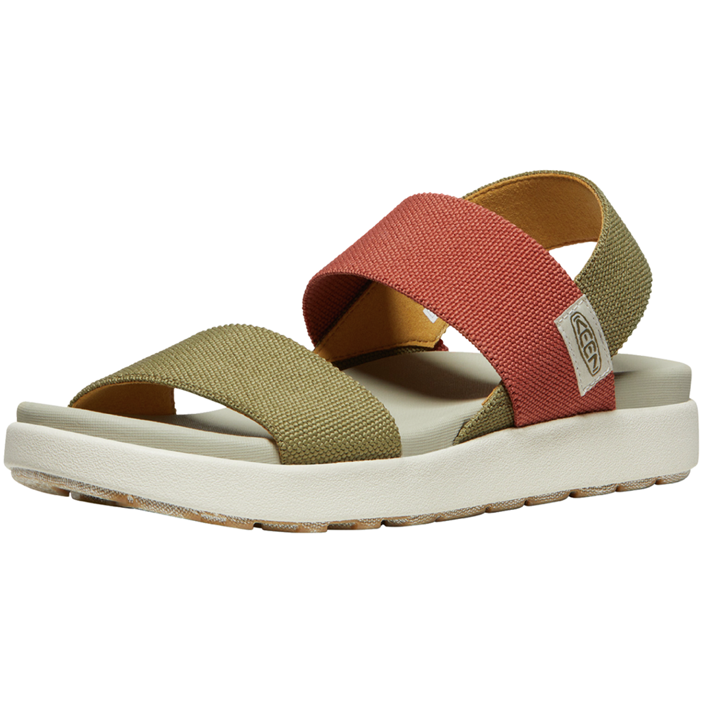 KEEN W Elle Backstrap Freizeitsandalen in GRÜN