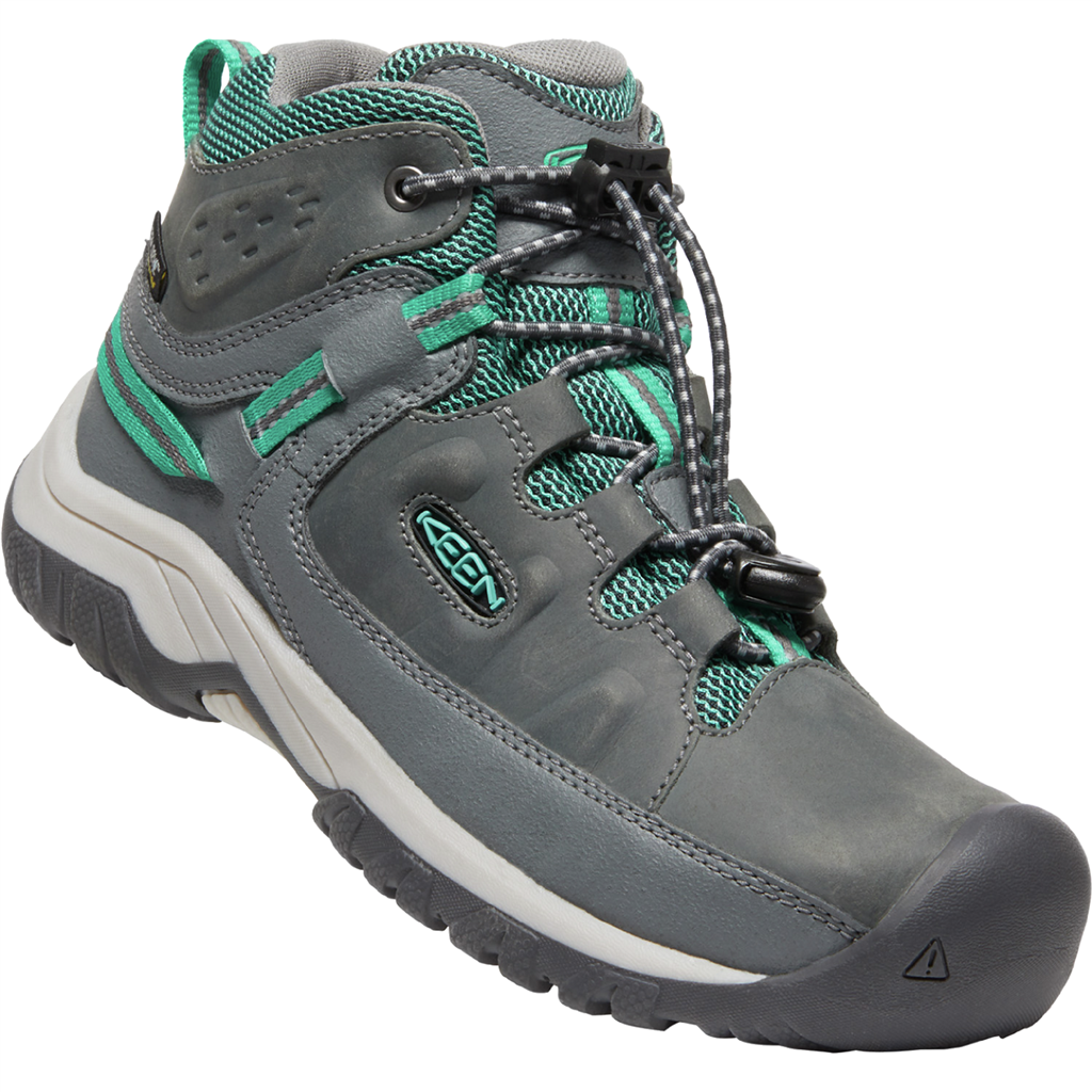 KEEN Y Targhee Mid WP Wander-/Trekkingschuhe halbhoch in GRAU