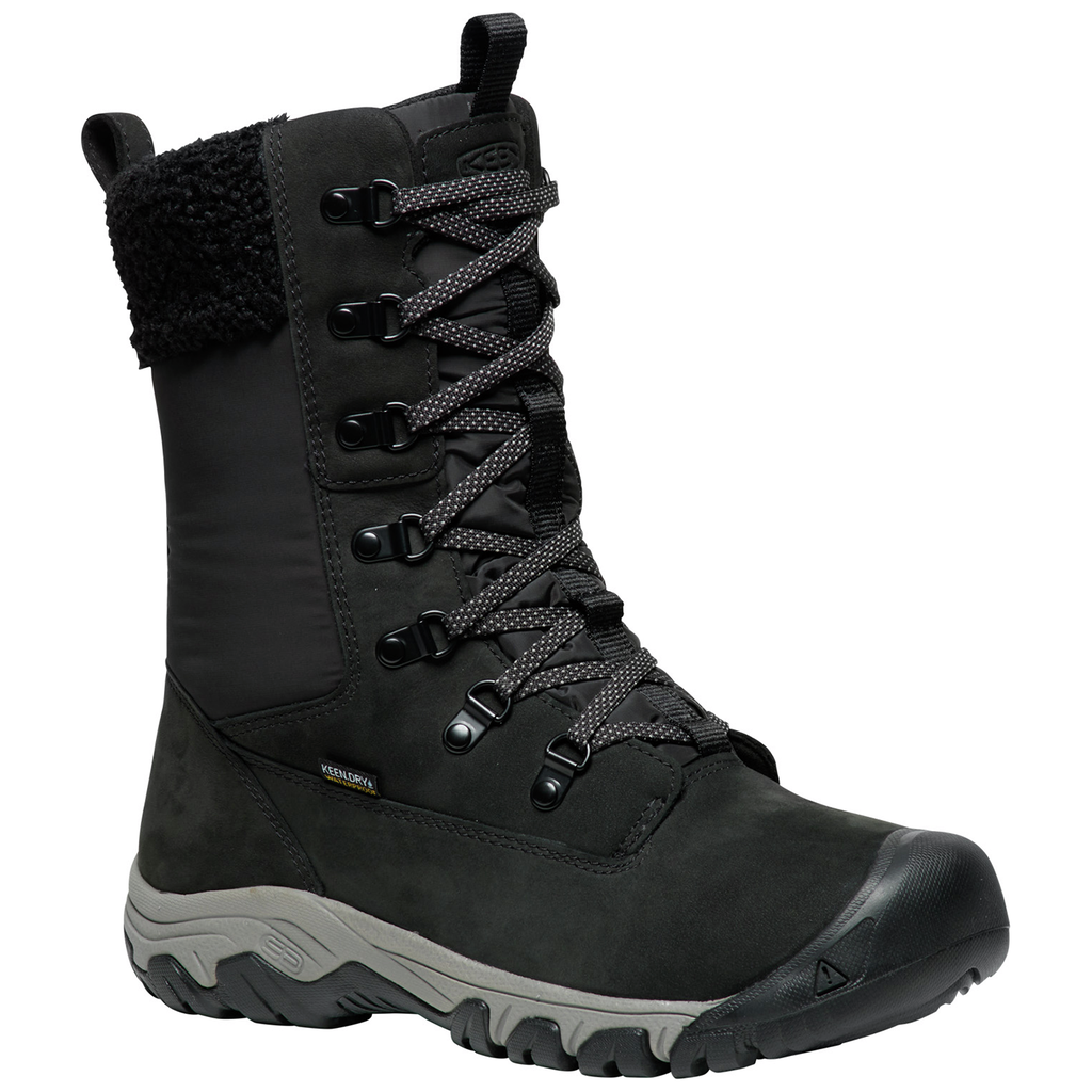 KEEN W Greta Tall Boot WP Winterschuhe in SCHWARZ