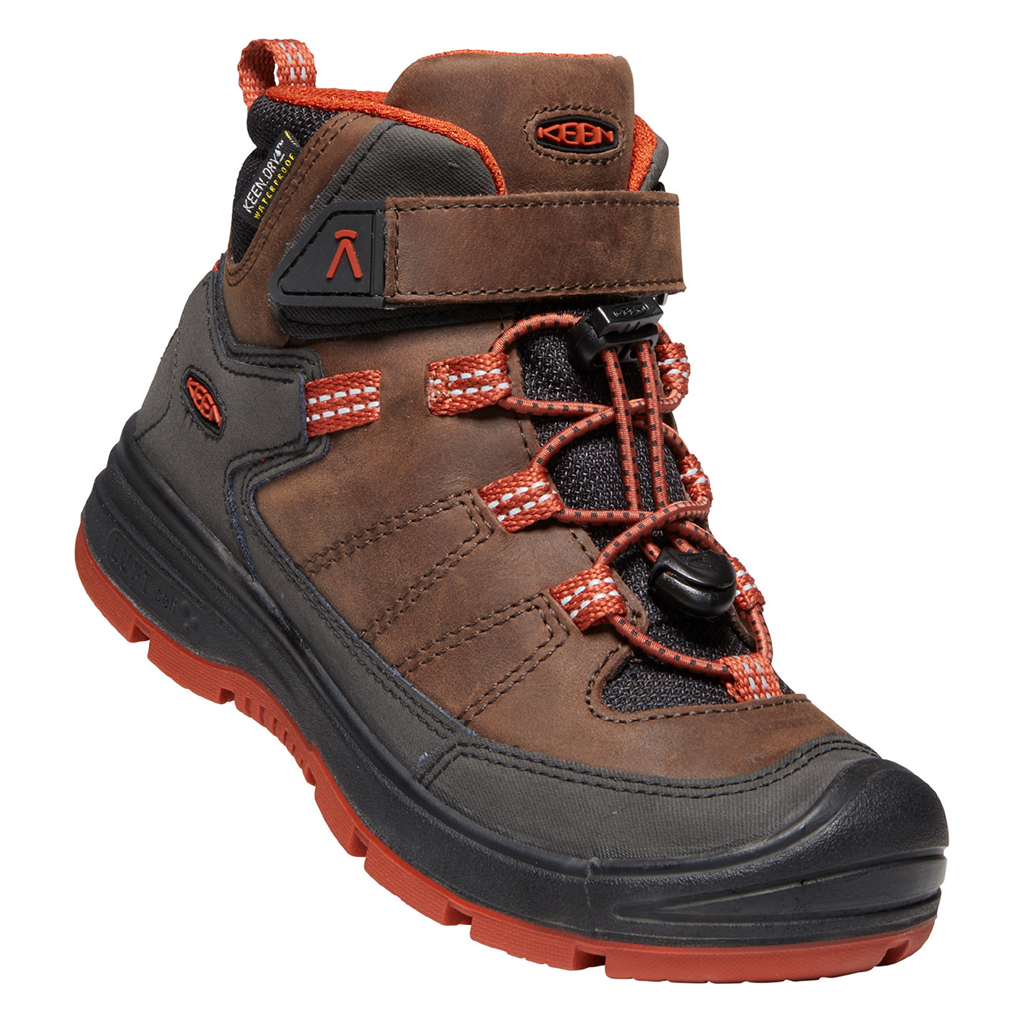 KEEN C Redwood Mid WP Wander-/Trekkingschuhe halbhoch in BRAUN