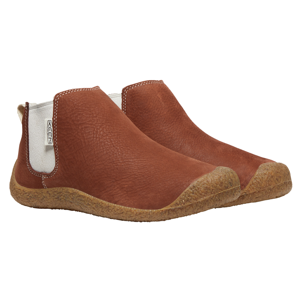 KEEN W Mosey Chelsea Leather Freizeitschuhe in BRAUN