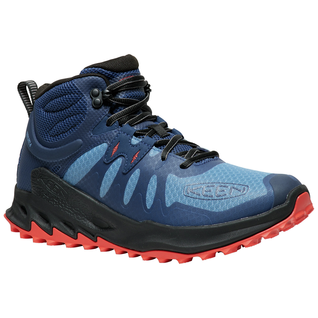 KEEN M Zionic Mid WP Wander-/Trekkingschuhe halbhoch in BLAU