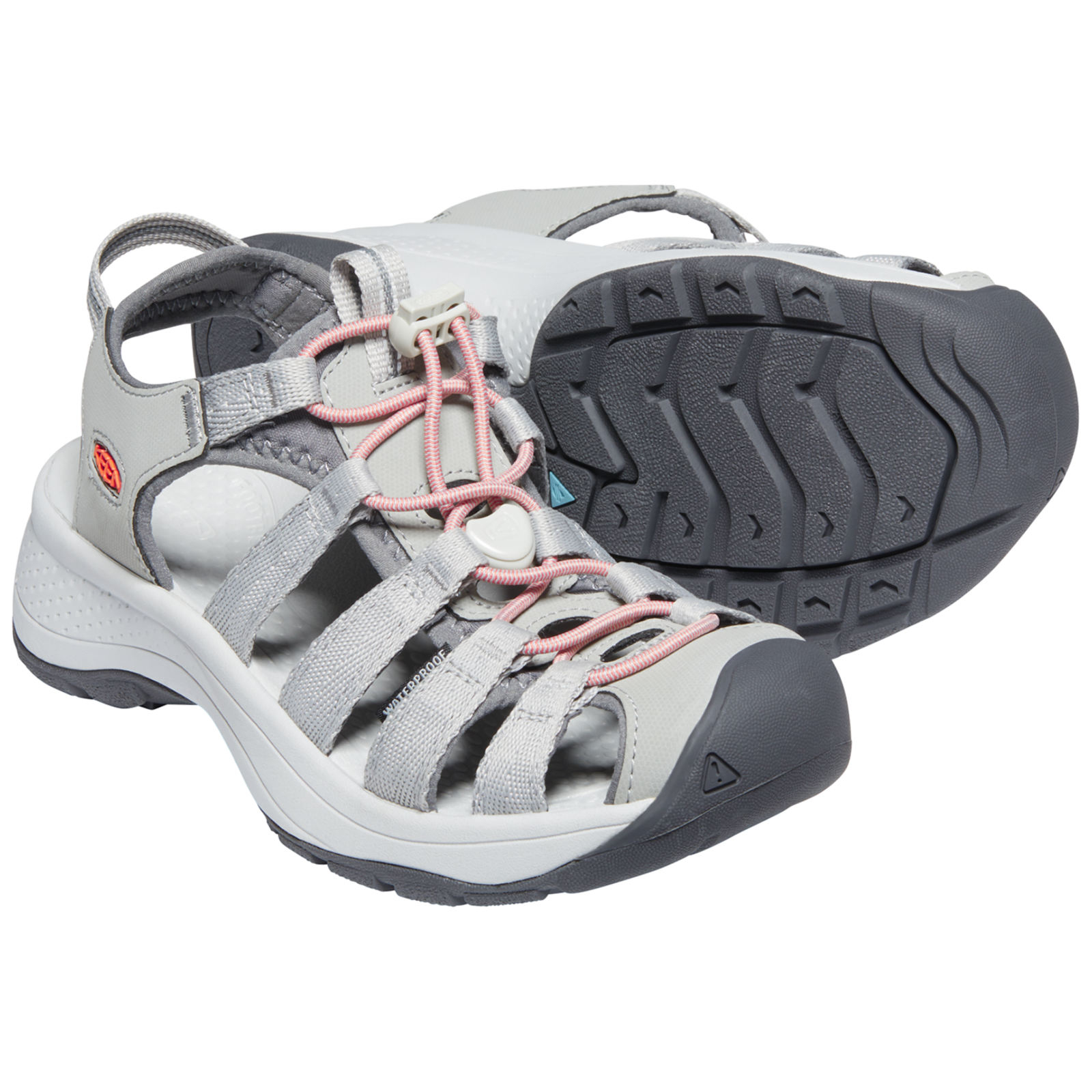 KEEN W Astoria West Sandal Trekkingsandalen in GRAU