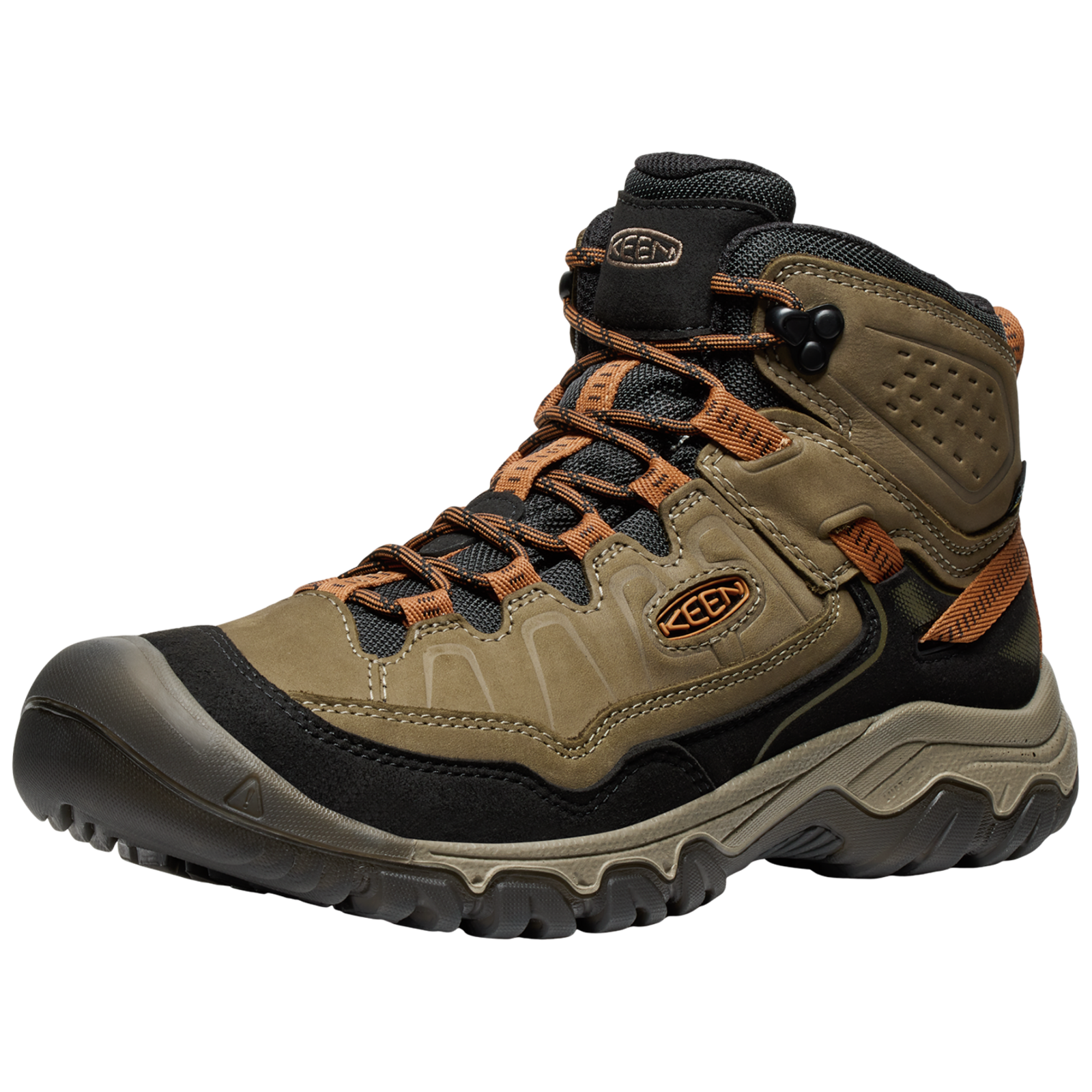 KEEN M Targhee IV Mid WP Wander-/Trekkingschuhe halbhoch in BRAUN